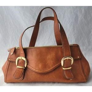 Michael Kors Stanford Leather Satchel Bag
